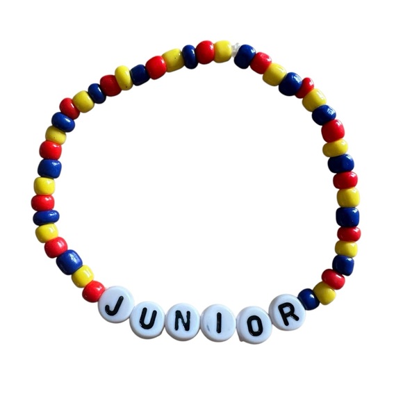 Bundle of 2 Handmade Taylor Swift “Junior Jewels” Bracelets, Gift Bag & Stickers - Picture 3 of 5